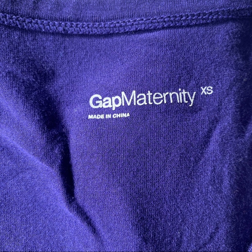 Gap Maternity Blue Top - Picture 10 of 12